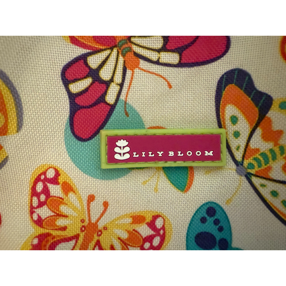 Lily Bloom Butterfly Print Crossbody Backpack Convertible Bag Purse Mini Adjust - Picture 12 of 12